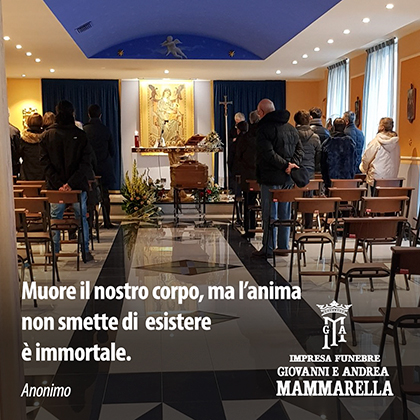 Funerale a Pavia e trasporto a Napoli della salma