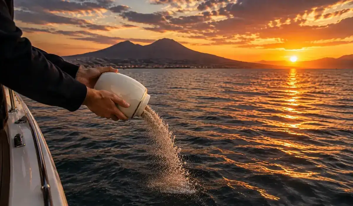 Dispersione delle ceneri in mare